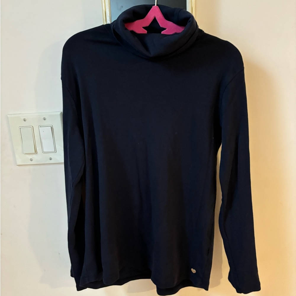 Zara girls navy blue turtle neck